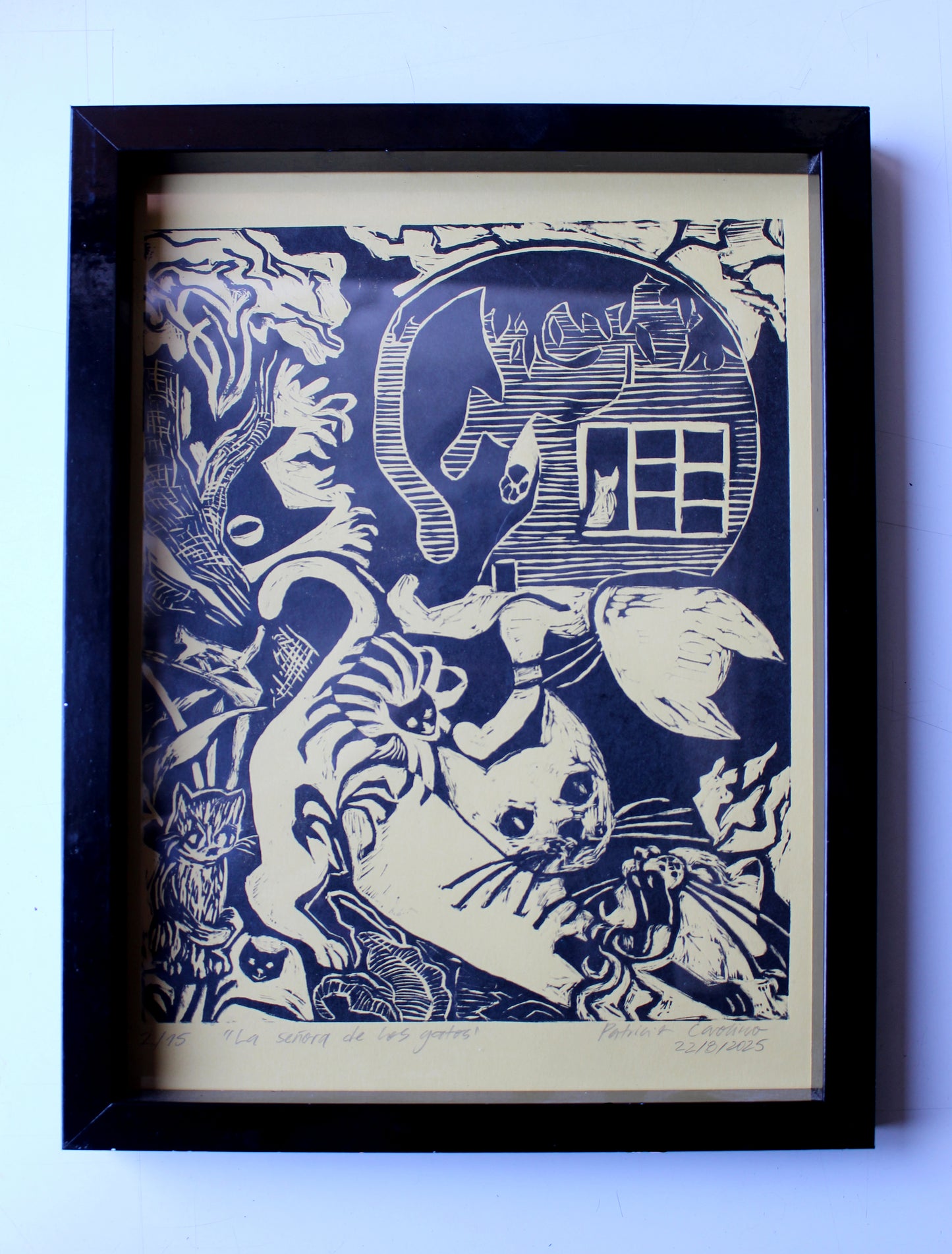 La señora de los gatos